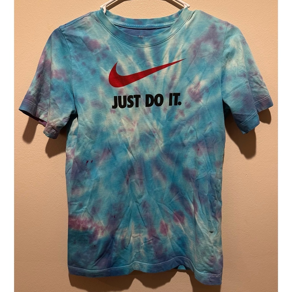 Nike Dri- Fit Kids Tie-Dye T-Shirt‎ Size Large